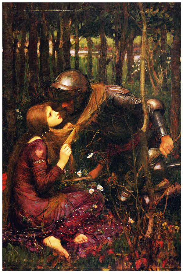 The Beautiful Lady Without Pity (1893) | John William Waterhouse | Painting Art Print | Wall Frame