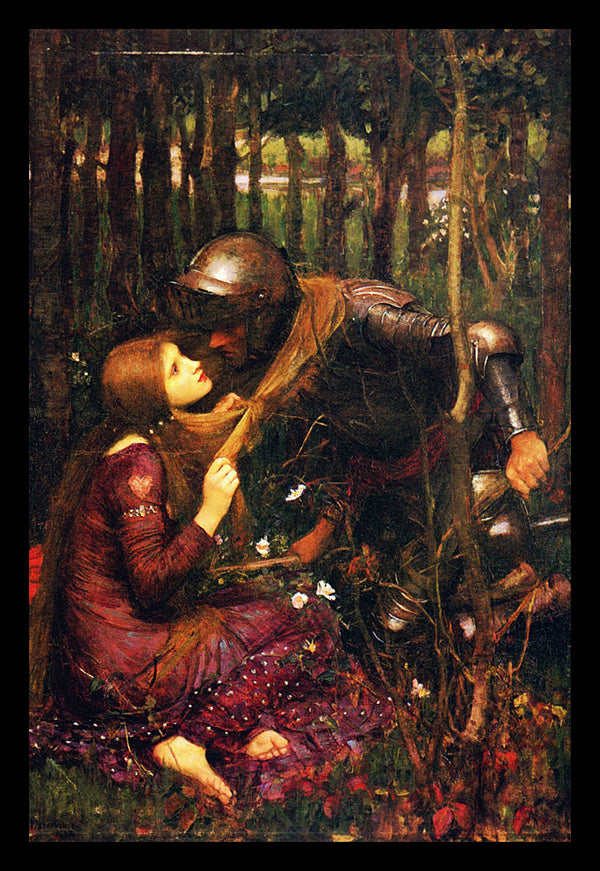 The Beautiful Lady Without Pity (1893) | John William Waterhouse | Painting Art Print | Wall Frame