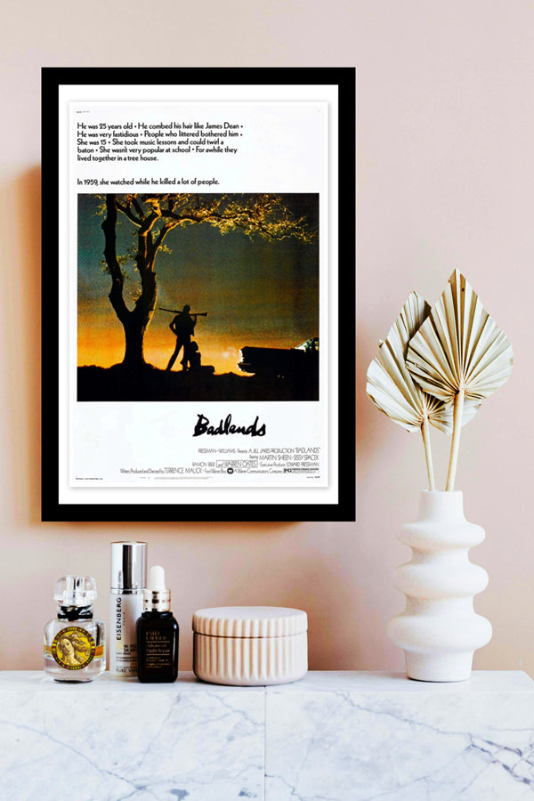 Badlands (1973) | Hollywood Movie Poster | Wall Frame