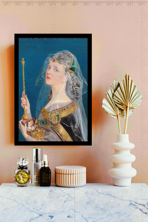 Care (1898) | Talbot Hughes | Painting Art Print | Wall Frame