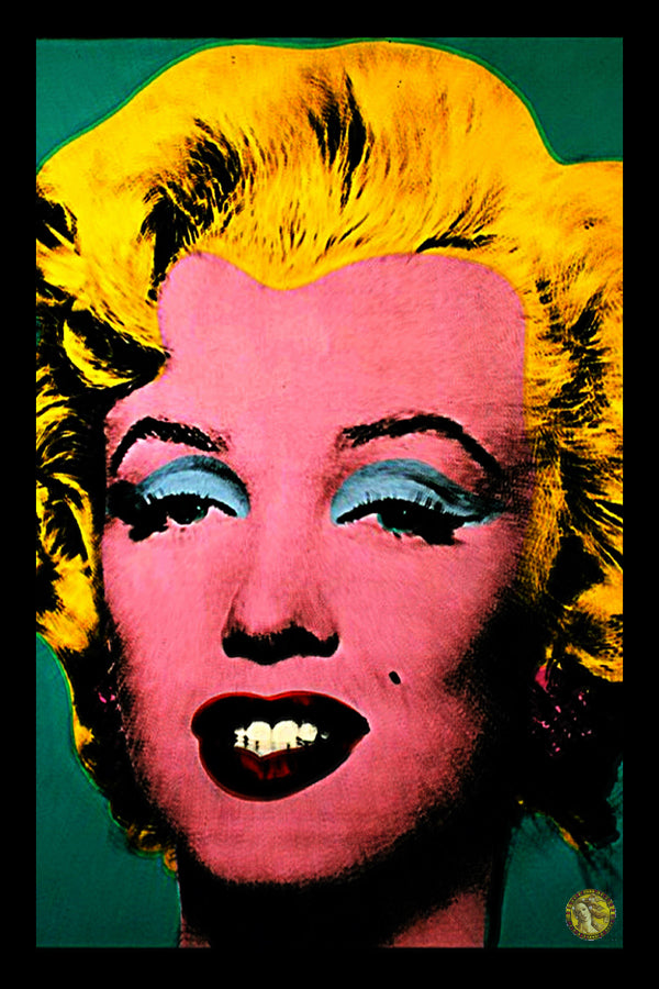 Turquoise Marilyn (1964) | Andy Warhol | Vintage Pop Art | Large Poster Print | Wall Frame