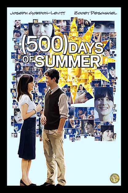 500 Days of Summer (2009) | Hollywood Movie Poster | Wall Frame