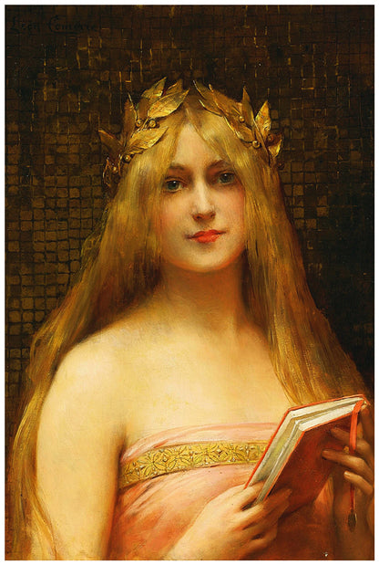 A Classical Beauty | Léon François Comerre | Painting Art Print | Wall Frame