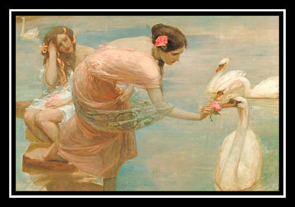 A Summer Morning (1897) | Rupert Bunny | Painting Art Print | Wall Frame