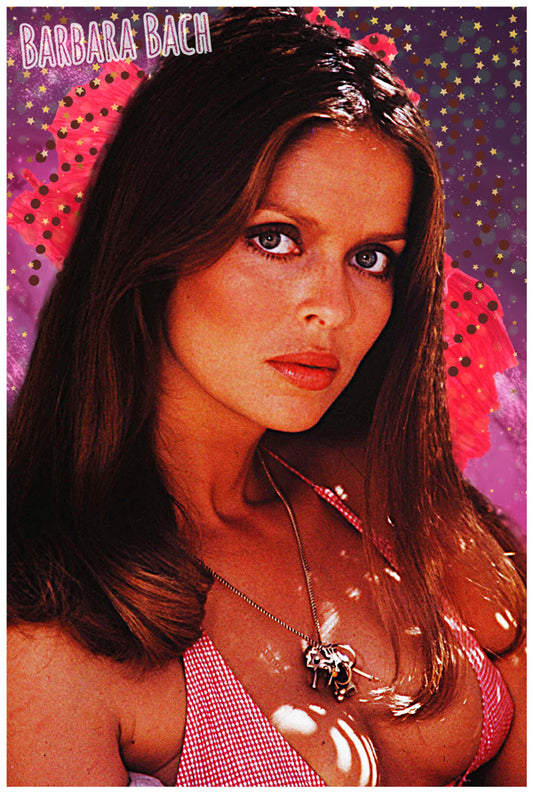 Barbara Bach | Vintage Hollywood Actress | Art Print | Wall Frame