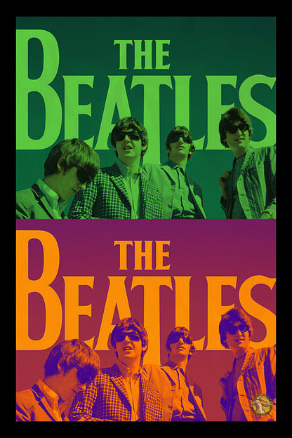 The Beatles | Two Seasons | Vintage Music Artist | Art Print | Wall Frame