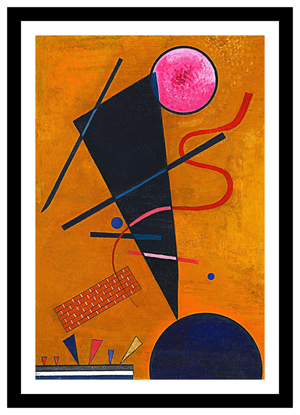 Contact (1924) | Wassily Kandinsky | Abstract Geometric Art Print | Wall Frame