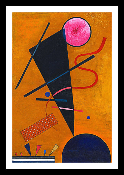 Contact (1924) | Wassily Kandinsky | Abstract Geometric Art Print | Wall Frame