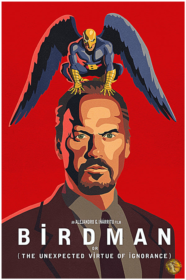 Birdman (2014) | Hollywood Movie Poster | Wall Frame