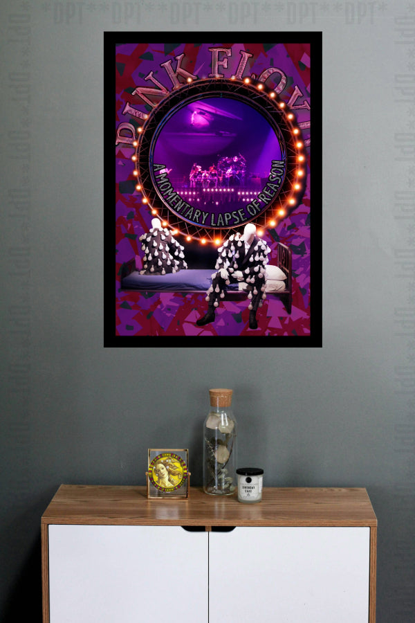 Pink Floyd | Vintage Music Artist | Art Poster Print | Wall Frame