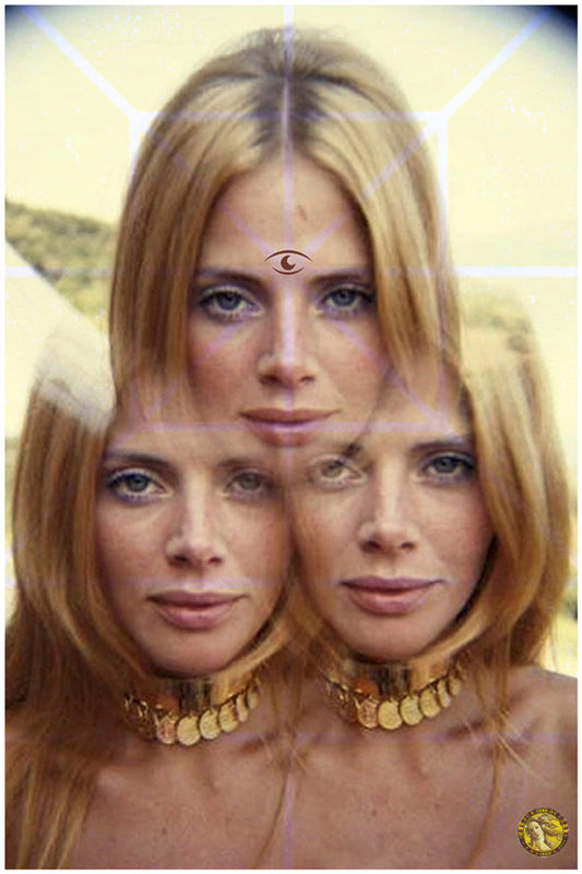 Britt Ekland | Blonde Muses (1969) | Vintage Hollywood Actress | Art Print | Wall Frame