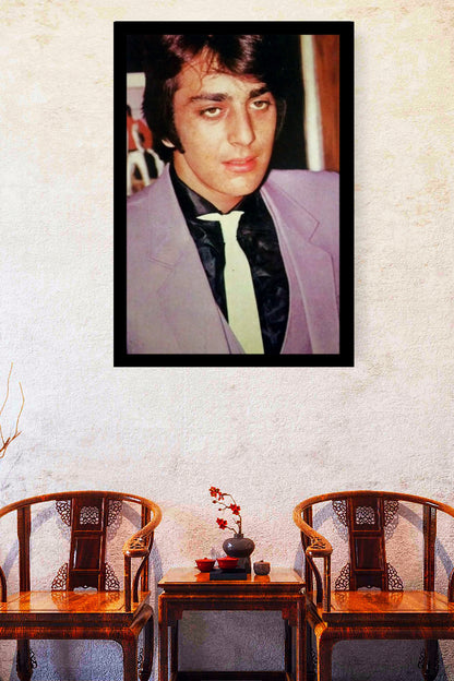 Sanjay Dutt | Vintage Bollywood Actor | Large Art Print | Wall Frame