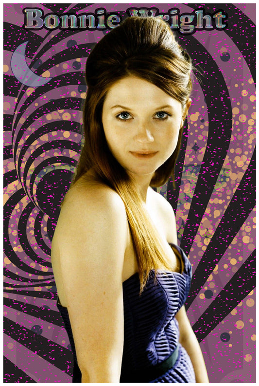 Bonnie Wright | Vintage Hollywood Actress | Art Print | Wall Frame