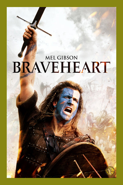 Braveheart (1995) | Hollywood Movie Poster | Wall Frame