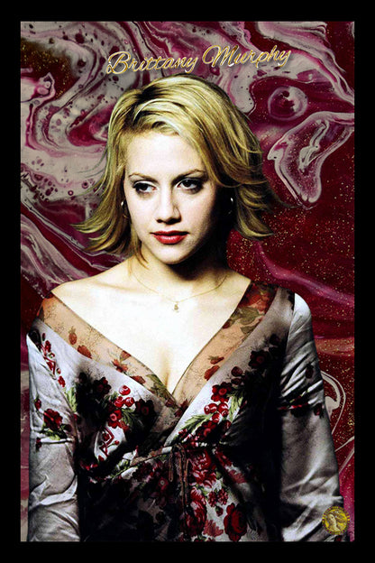 Brittany Murphy | Vintage Hollywood Actress | Art Print | Wall Frame