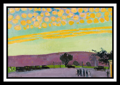 Sunset in Pittsburgh (1927) | Maurice Denis | Painting Art Print | Wall Frame