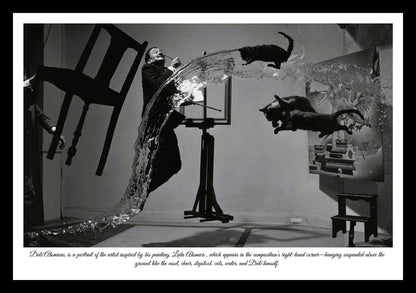 Dali Atomicus, Philippe Halsman 1948 | Vintage Iconic Photograph | Wall Frame