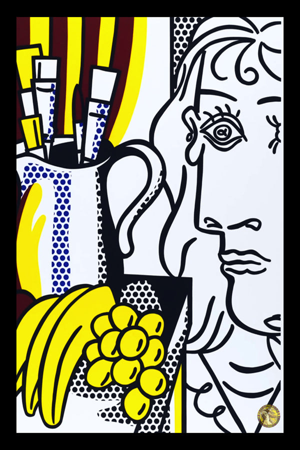 Still life with Picasso (1973) | Roy Lichtenstein | Vintage Pop Art | Large Poster Print | Wall Frame