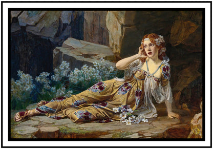 Echo (1900) | Talbot Hughes | Painting Art Print | Wall Frame