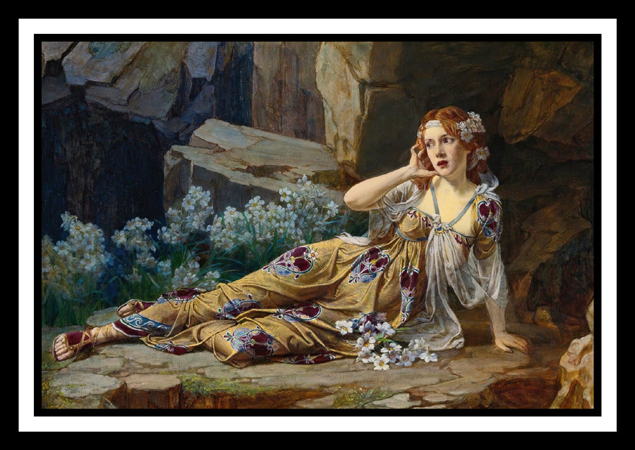 Echo (1900) | Talbot Hughes | Painting Art Print | Wall Frame