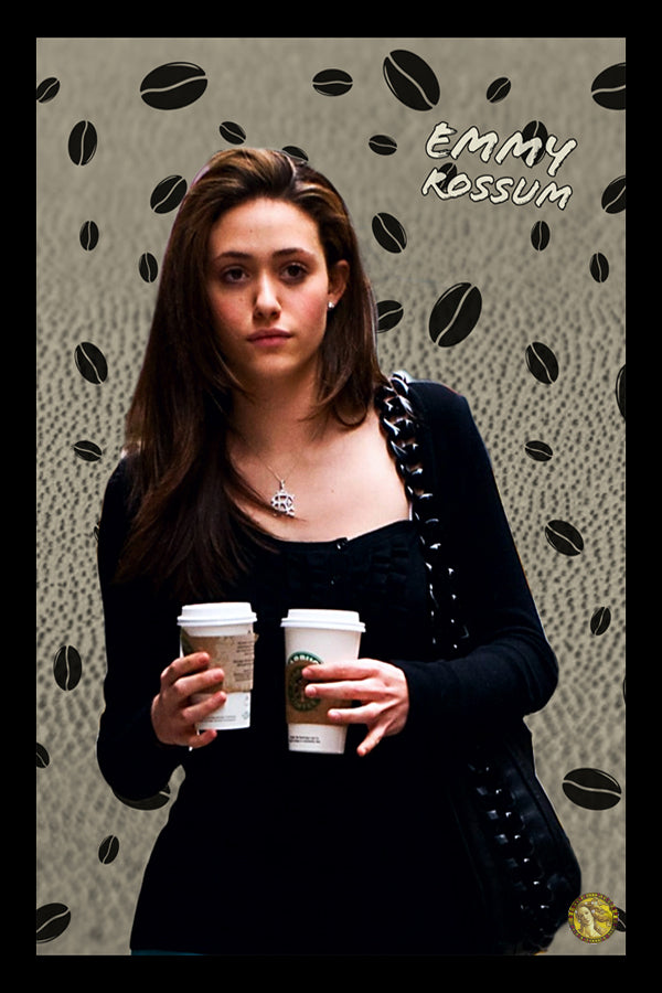 Emmy Rossum | Vintage Hollywood Actress | Art Print | Wall Frame