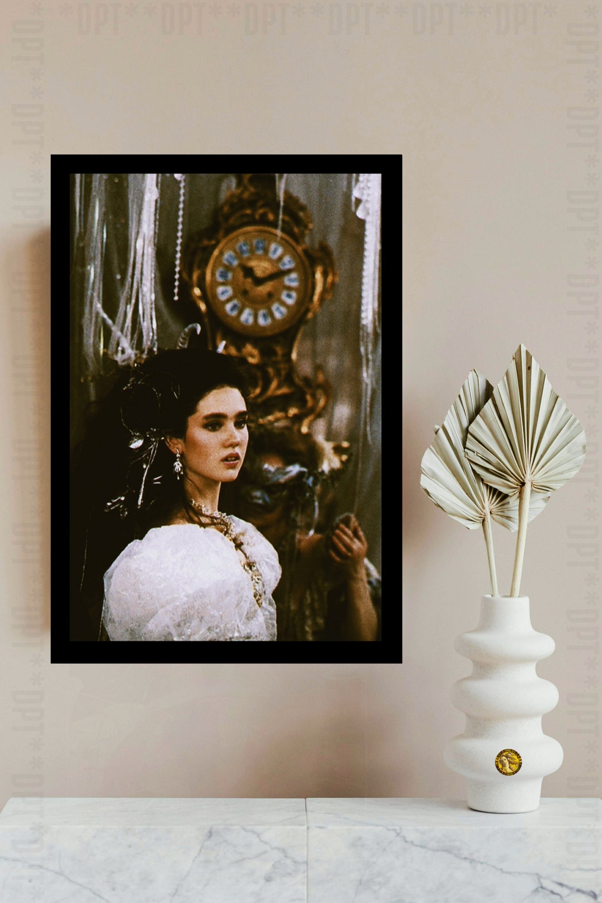 Jennifer Connelly Labyrinth (1986) | Vintage Fashion Art Print | Wall Frame