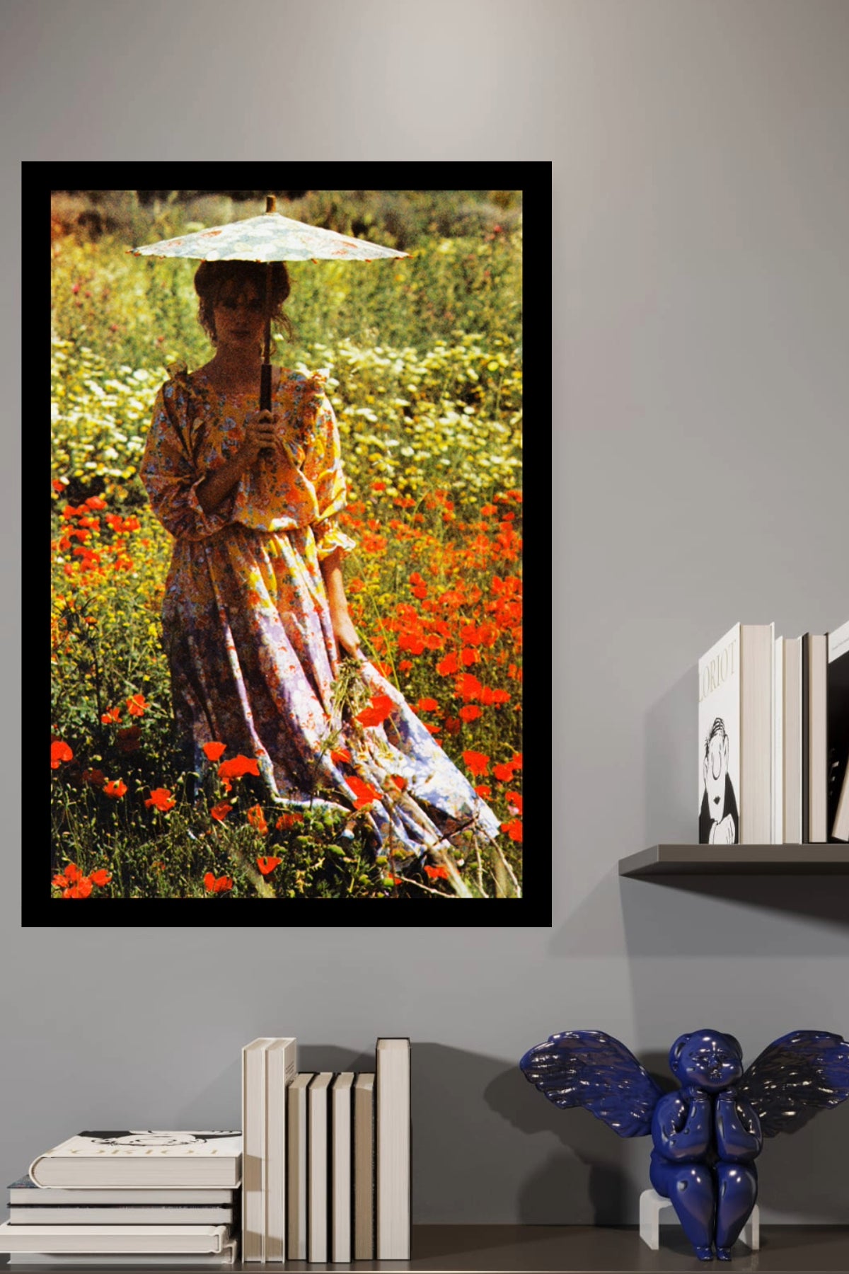 Summer Dressing Fashion (1972) | Vintage Fashion Art Print | Wall Frame