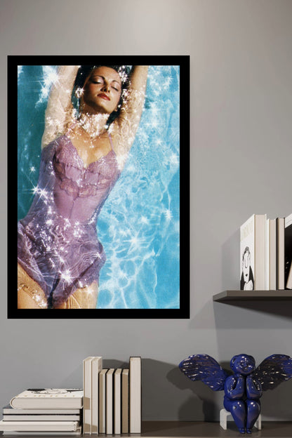 Slip Into Something Beautiful | Vintage Fashion Art Print | Wall Frame