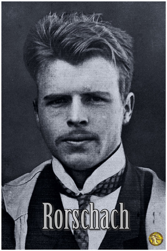 Hermann Rorschach | Vintage Famous Personalities | Large Poster Art Print | Wall Frame