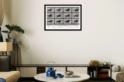 The Horse in Motion 1878 | Vintage Iconic Photograph | Wall Frame