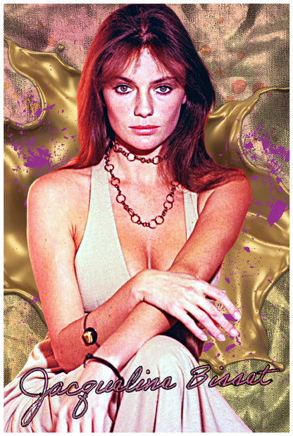 Jacqueline Bisset | Vintage Hollywood Actress | Art Print | Wall Frame