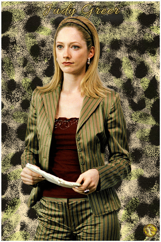 Judy Greer | Vintage Hollywood Actress | Art Print | Wall Frame