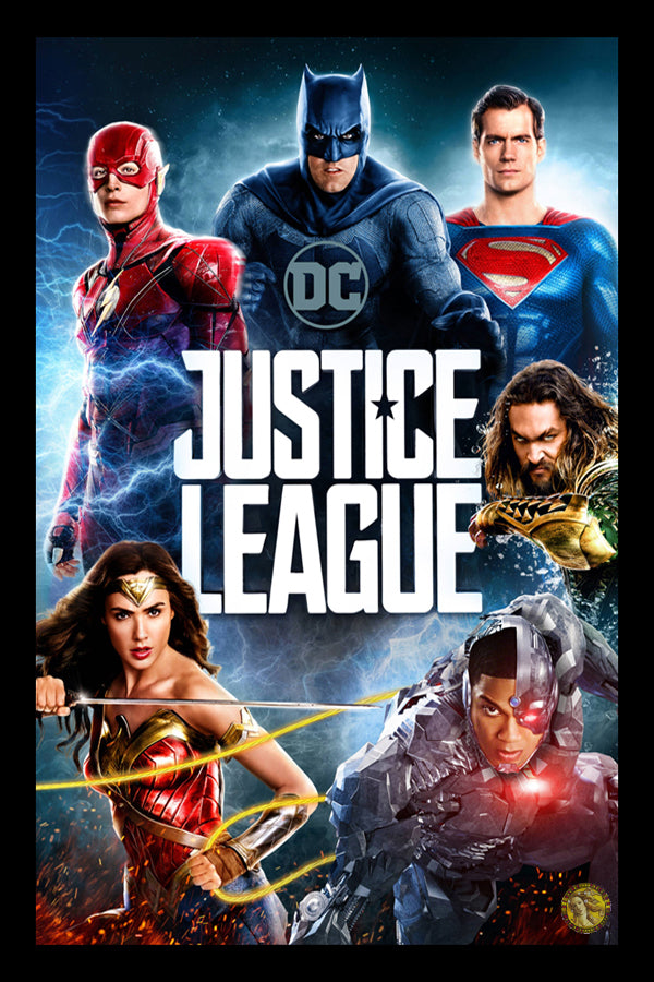 Justice League (2017) | Hollywood Movie Poster | Wall Frame