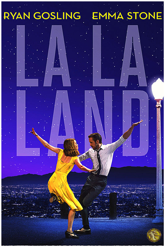 La La Land (2016) | Hollywood Movie Poster | Wall Frame