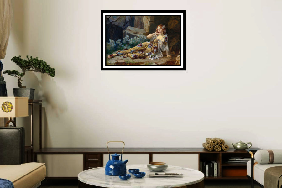 Echo (1900) | Talbot Hughes | Painting Art Print | Wall Frame