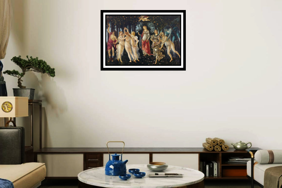 Spring (1480) | Sandro Botticelli | Painting Art Print | Wall Frame