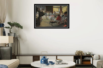 The Dance Class (1874) | Edgar Degas | Painting Art Print | Wall Frame