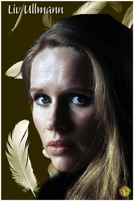 Liv Ullmann | Vintage Hollywood Actress | Art Print | Wall Frame