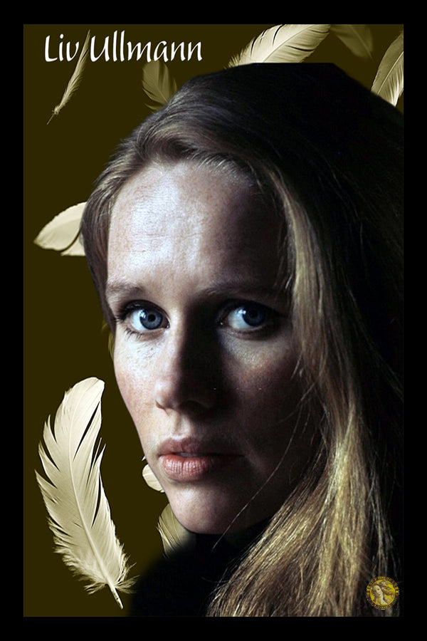 Liv Ullmann | Vintage Hollywood Actress | Art Print | Wall Frame