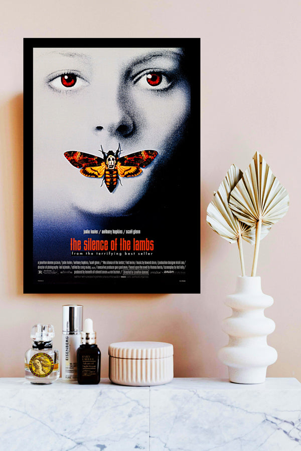 The Silence of the Lambs (1991) | Hollywood Movie Poster | Wall Frame