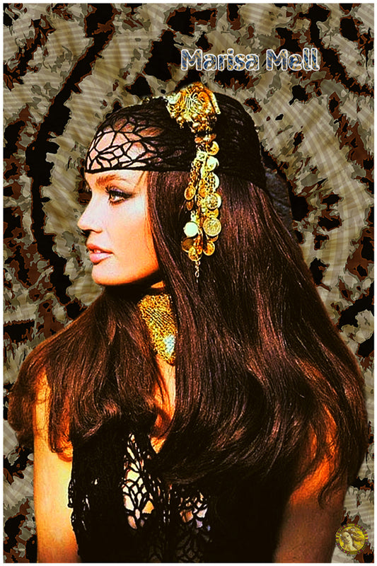 Marisa Mell | Vintage Hollywood Actress | Art Print | Wall Frame