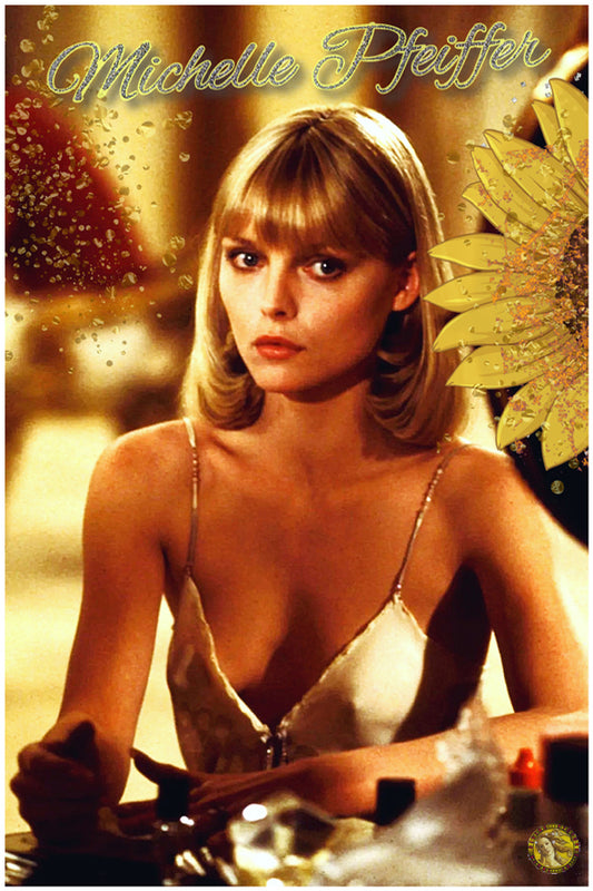 Michelle Pfeiffer | Vintage Hollywood Actress | Art Print | Wall Frame