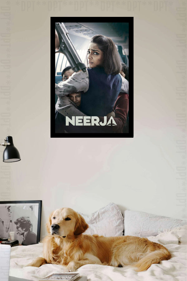 Neerja (2016) | Bollywood Movie Poster | Wall Frame