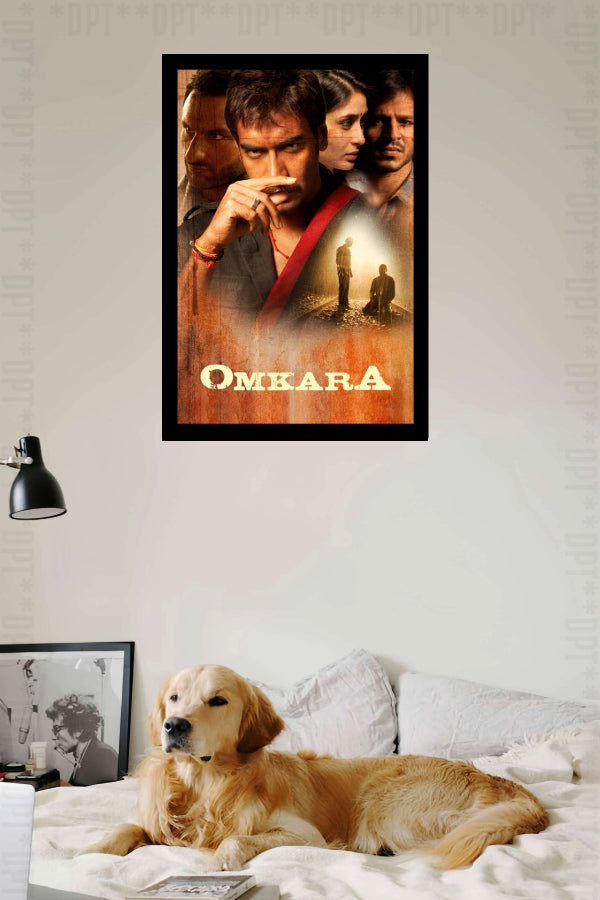 Omkara (2006) | Bollywood Movie Poster | Wall Frame