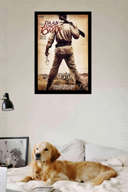 Paan Singh Tomar (2012) | Bollywood Movie Poster | Wall Frame