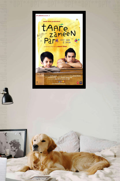 Taare Zameen Par (2007) | Bollywood Movie Poster | Wall Frame