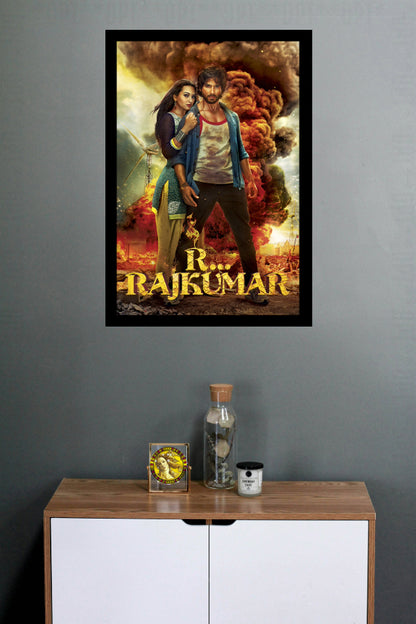 R... Rajkumar (2013) | Bollywood Movie Poster | Wall Frame