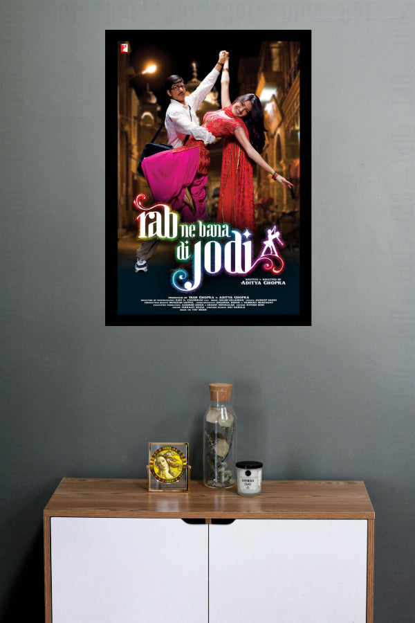 Rab Ne Bana Di Jodi (2008) | Bollywood Movie Poster | Wall Frame