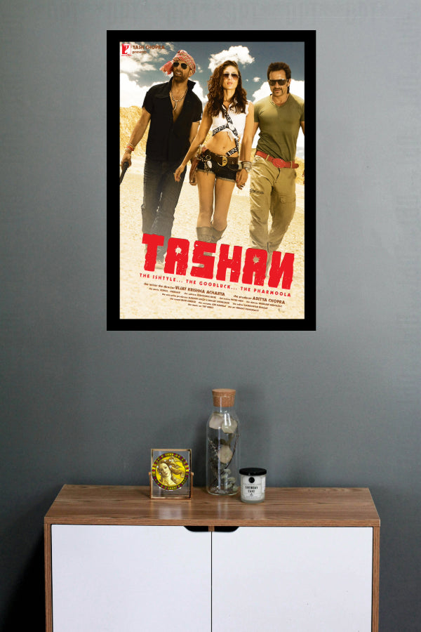 Tashan (2008) | Bollywood Movie Poster | Wall Frame