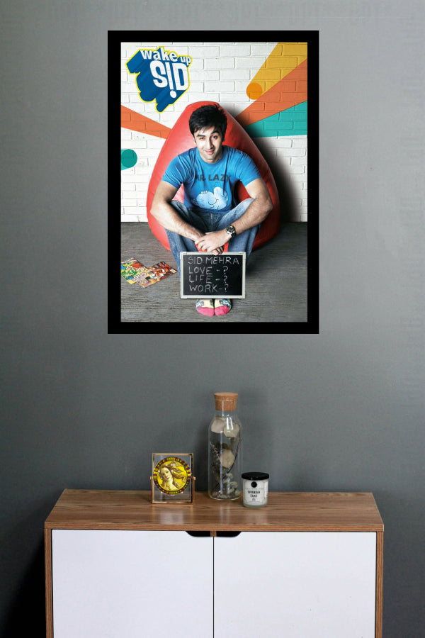 Wake Up Sid (2009) | Bollywood Movie Poster | Wall Frame